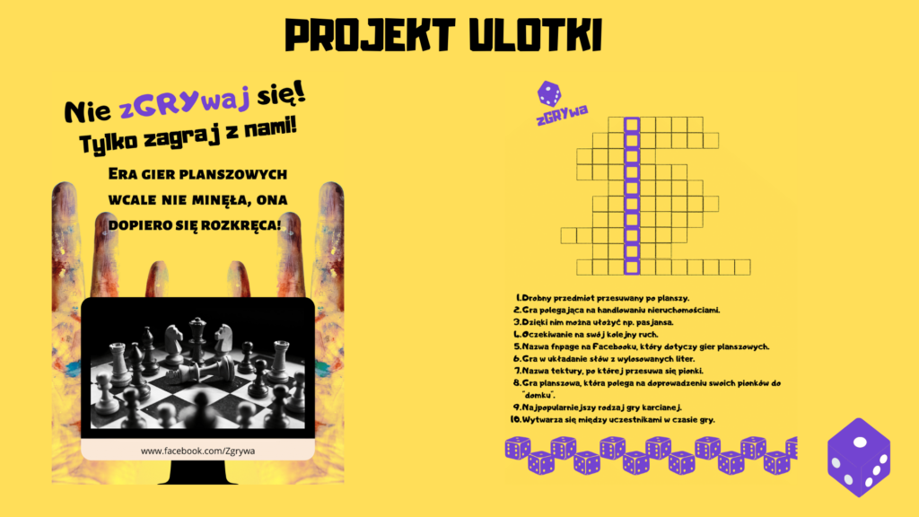 projekt ulotki